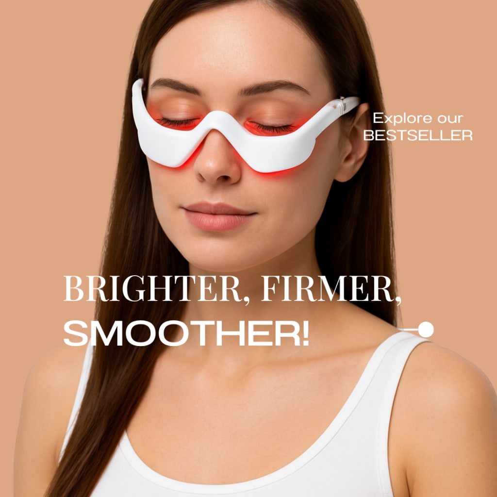 Under-Eye Red Light Massager