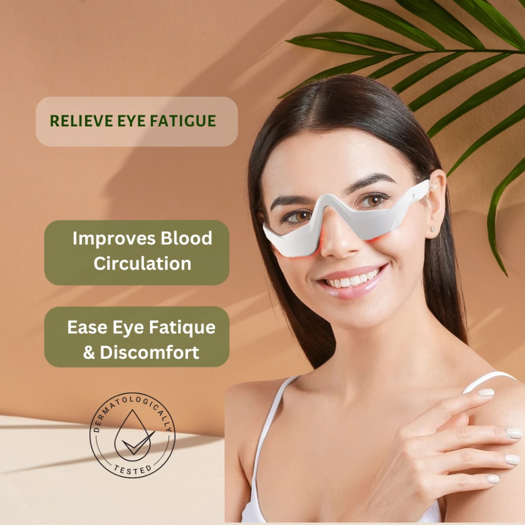 Under-Eye Red Light Massager