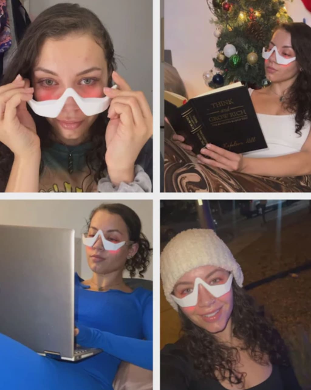 Under-Eye Red Light Massager